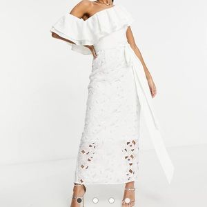 ASOS Chi Chi London White Dress